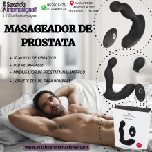 MASAJEADOR DE PROSTATA CON VIBRACION